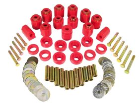 1987-1995 Jeep Wrangler Body Lift Kit Red Prothane - 1-113