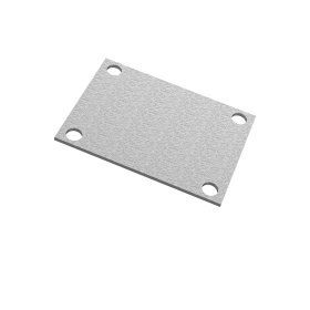 Low Profile Oval 4 Bolt Cover Plate Quick Time Performance  - 10338C