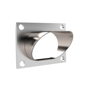Low Profile Oval Stainless Steel Turn Down Quick Time Performance - 11338
