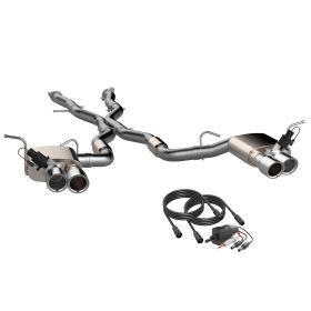 2018+ Jeep Grand Cherokee Trackhawk 6.2L Screamer Exhaust Cat Back Quick Time Performance - 427218
