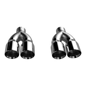 2015-2019 Dodge Challenger/Charger, Chrysler 300C 5.7L Quad Tip Adapter Quick Time Performance - 430015T