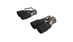 2015-2019 Dodge Challenger/Charger, Chrysler 300C 6.2/6.4L Black Quad Tip Adapter Quick Time Performance - 430115TB