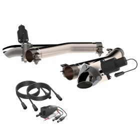 2011-2019 Dodge Durango 5.7L Aggressor Cutout Pipes Quick Time Performance - 520511