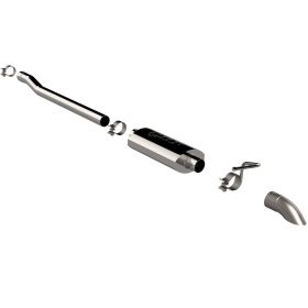 2007-2018 Jeep Wrangler JK 3.6/3.8L Crawler AR3 Catback Exhaust Quick Time Performance - 625007
