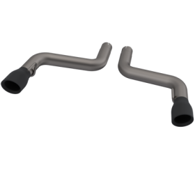 2016-2019 Chevrolet Camaro SS 6.2L Eliminator Exhaust Axle Back Black Tips Quick Time Performance - 700116B