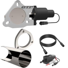 2.75 Inch QTEC Electric Cutout DIY Combo Kit Quick Time Performance - QTEC275DIY