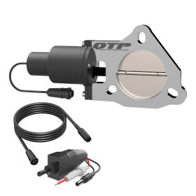 3.00 Inch QTEC Electric Cutout Valve For Borla Exhausts 14888,14464,14555,14780 Quick Time Performance - QTEC30B