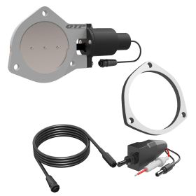 4.00 Inch QTEC Electric Cutout Valve W/Flange Quick Time Performance - QTEC40F