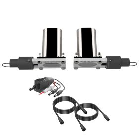 Dual Low Profile Oval QTEC Electric Cutouts Quick Time Performance - QTEC66