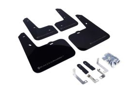 2012-2017 Hyundai Veloster Base/Turbo Rallyarmor Urethane Mud Flaps Black/Grey - RAL-MF24-UR-BLK/GRY