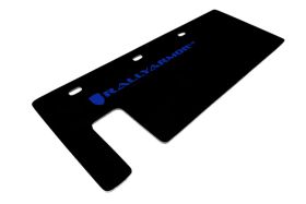 2015-2016 Polaris Slingshot SL/SL LE Rallyarmor Urethane Mud Flap Black/Blue - RAL-MF35-UR-BLK/BL