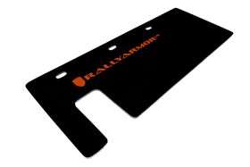 2015-2016 Polaris Slingshot SL/SL LE Rallyarmor Urethane Mud Flap Black/Orange - RAL-MF35-UR-BLK/OR