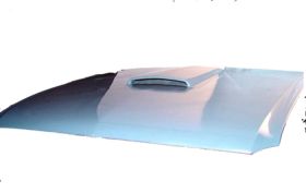 1964-1966 Ford Mustang RKS Fiberglass Shelby GT Replica Hood - 0018