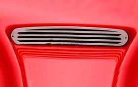 1998-2002 Chevrolet Camaro RKS Stainless Steel Polished Stainless Steel Grille for Competition Hood - 01011201