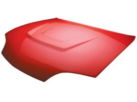 1995-2002 Chevrolet Cavalier RKS Fiberglass Extractor Hood w/Billet Grille - 02013060
