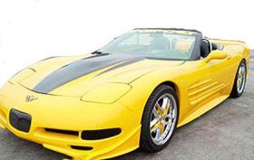 1997-2004 Chevrolet Corvette C5 RKS Urethane Front Canards - 04011001