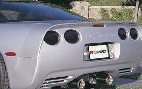 1997-2004 Chevrolet Corvette C5 RKS Fiberglass Rear Spoiler - 04011115