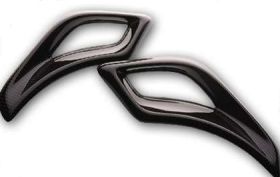 1997-2004 Chevrolet Corvette Z06 C5 RKS Carbon Fiber Duct Covers (pair) - 04011125