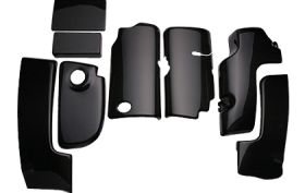 1999-2004 Chevrolet Corvette C5 RKS Carbon Fiber 8-Piece Engine Compartment Kit - 04026011