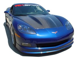 2005-2013 Chevrolet Corvette C6 RKS Carbon Fiber Supercharger Hood - 16011003