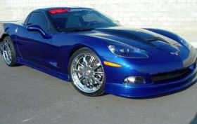 2005-2013 Chevrolet Corvette C6 RKS Urethane Side Skirts - 16012006
