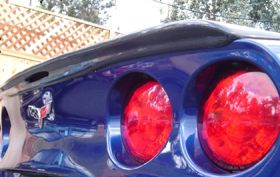 2005-2013 Chevrolet Corvette C6 RKS Fiberglass Rear Spoiler - 16012010
