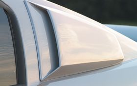 2005-2009 Ford Mustang RKS Fiberglass Window Scoops (pair) - 18013016