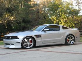 2010-2012 Ford Mustang V8 RKS Urethane Ground Effects Kit - 18014000