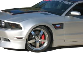 2010-2012 Ford Mustang RKS Carbon Fiber Inlay Fender Left - 18014028