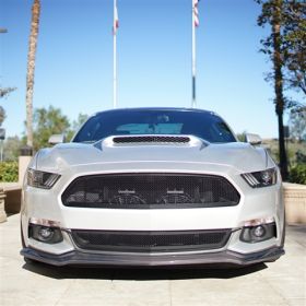 2015-2017 Ford Mustang RKS Fiberglass Ram Air Extractor Hood - 18016100