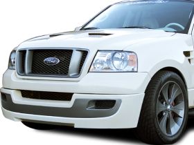 2004-2007 Ford F-150 RKS Fiberglass Eliminator Ram-Air Hood - 19011005