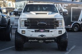 2017-2019 Ford F-350 Super Duty RKS Fiberglass Ram Air Hood  - 19018000
