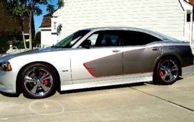 2005-2010 Dodge Charger RKS Urethane Heritage Edition Ground Effects Pack - 24012001