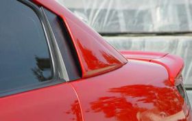 2003-2007 Saturn Ion RKS Fiberglass Window Scoops (pair) - 28012006
