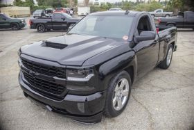 2016-2018 Chevrolet Silverado 1500 RKS Fiberglass Ram Air Hood - 29017000