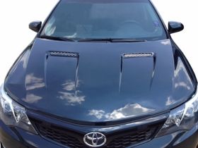 2012-2013 Toyota Camry RKS Fiberglass Ram Air Hood - 33013000