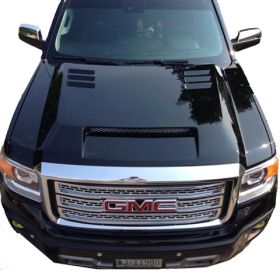 2014-2018 GMC Sierra 1500 RKS Fiberglass Ram Air Hood - 35016000