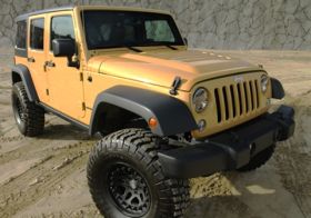 2007-2012 Jeep Wrangler RKS Fiberglass Extractor Hood  - 48011030