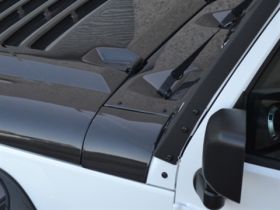 2007-2015 Jeep Wrangler RKS Carbon Fiber Windshield Cowl Dress Kit - 48011075