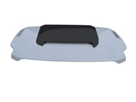 2007-2014 Toyota FJ Cruiser RKS Fiberglass Ram Air Extractor Hood w/Carbon Fiber Blister - 51012000