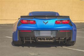 2014-2019 Chevrolet Corvette C7 RKS Fiberglass Rear Diffuser - 52011020