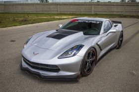 2014-2019 Chevrolet Corvette C7 RKS Fiberglass Front Splitter - 52011040