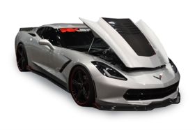 2014-2019 Chevrolet Corvette C7 RKS Carbon Fiber Extractor Hood - 52012000