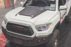 2016-2019 Toyota Tacoma RKS Fiberglass Ram Air Extractor Hood  - 53012060