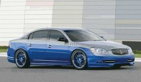 2006-2009 Buick Lucerne 4dr Razzi Ground Effects Body Kit - RZI-105-200-H