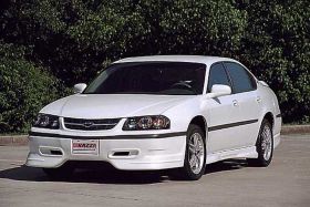2000-2005 Chevy Impala Base 4dr Razzi Ground Effects Body Kit - RZI-158-200-J