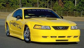 1999-2004 Ford Mustang Razzi Ground Effects Body Kit - RZI-219-100-J