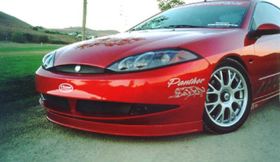 1999-2000 Mercury Cougar 2dr Razzi Ground Effects Body Kit - RZI-223-100-L