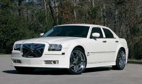 2005-2009 Chrysler 300 4dr Razzi Ground Effects Body Kit - RZI-299-200-H