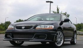 2001-2002 Honda Accord 2dr Razzi Ground Effects Body Kit - RZI-418-100-J
